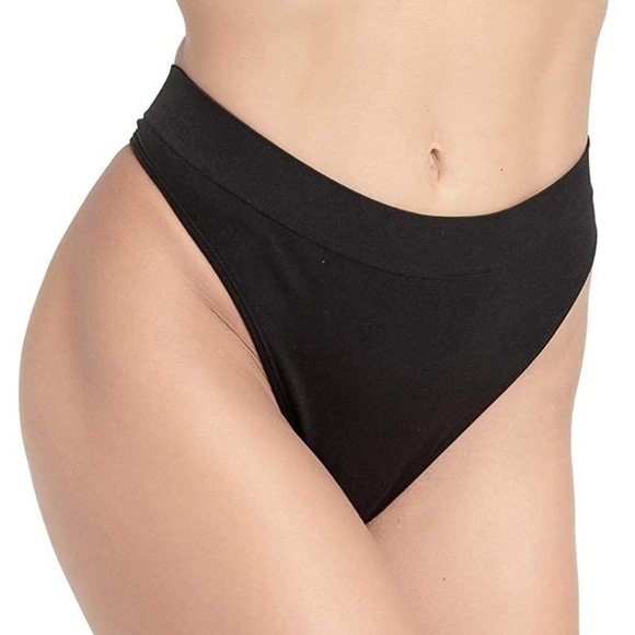 NWT set of 6 Grankee seamless breathable high-waisted no seam thong panties - Picture 2 of 9